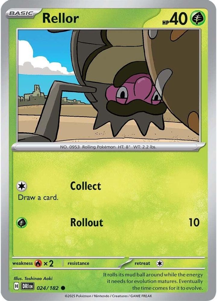 Rellor 024  - Reverse Holofoil SV10 Destined Rivals - Common