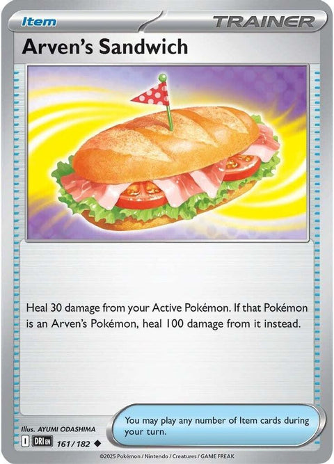 Arven's Sandwich 161  SV10 Destined Rivals - Uncommon