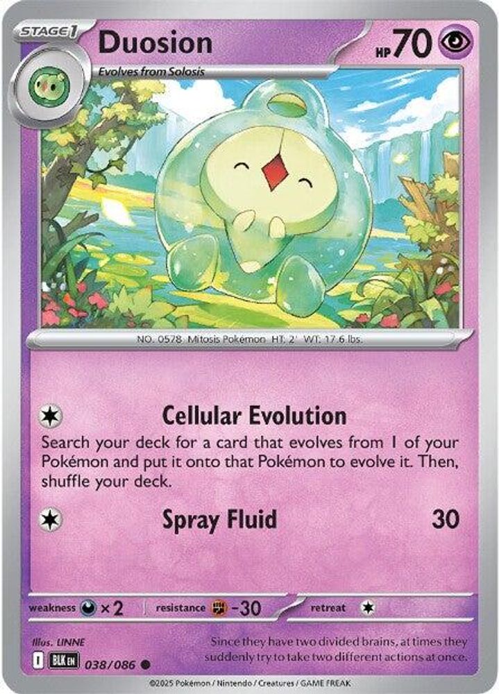 Duosion 038  SV Black Bolt - Common