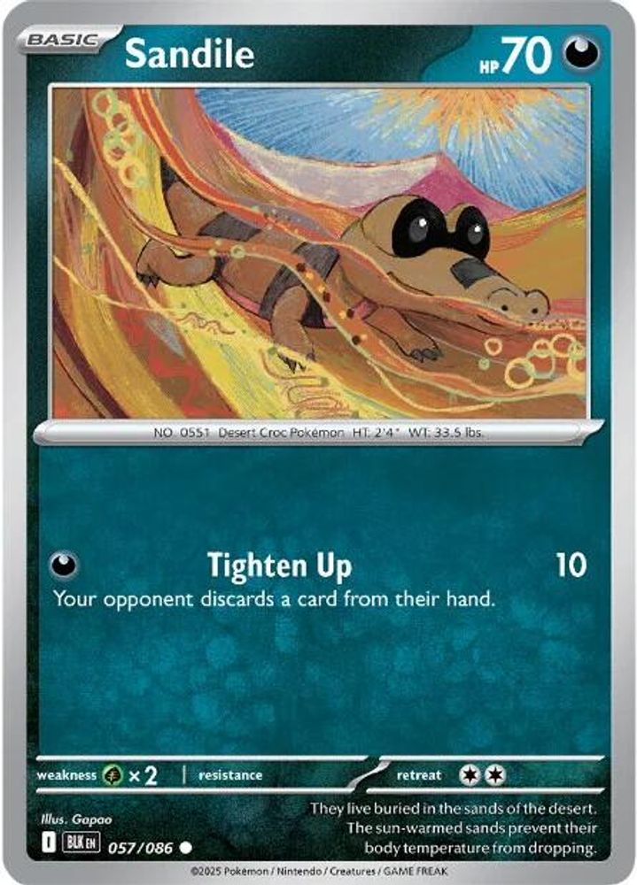 Sandile 057  SV Black Bolt - Common