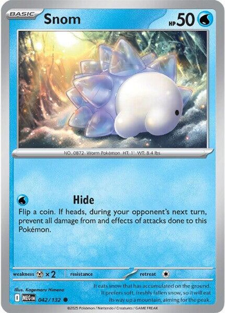Snom 042  - Reverse Holofoil ME01 Mega Evolution - Common