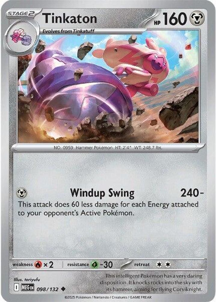 Tinkaton 098  ME01 Mega Evolution - Uncommon