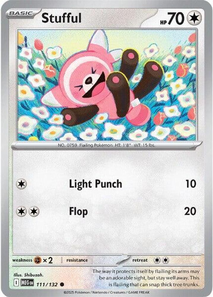 Stufful 111/132  ME01 Mega Evolution - Common