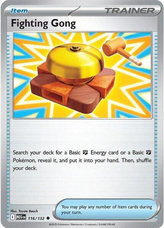 Fighting Gong 116/132  ME01 Mega Evolution - Uncommon