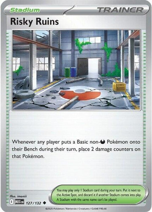 Risky Ruins 127  ME01 Mega Evolution - Uncommon