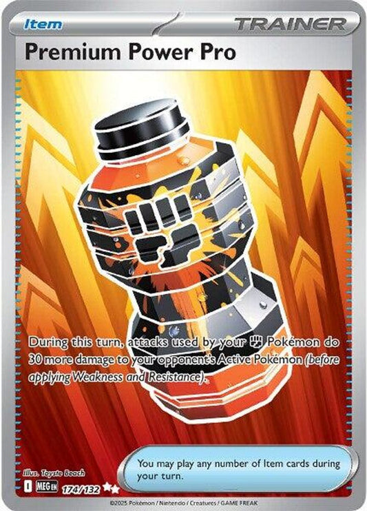 Premium Power Pro 174/132  - Holofoil ME01 Mega Evolution - Ultra Rare