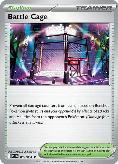 Battle Cage 085/094  ME02 Phantasmal Flames - Uncommon