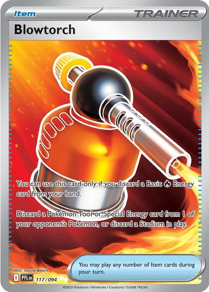 Blowtorch 117/094  - Holofoil ME02 Phantasmal Flames - Ultra Rare