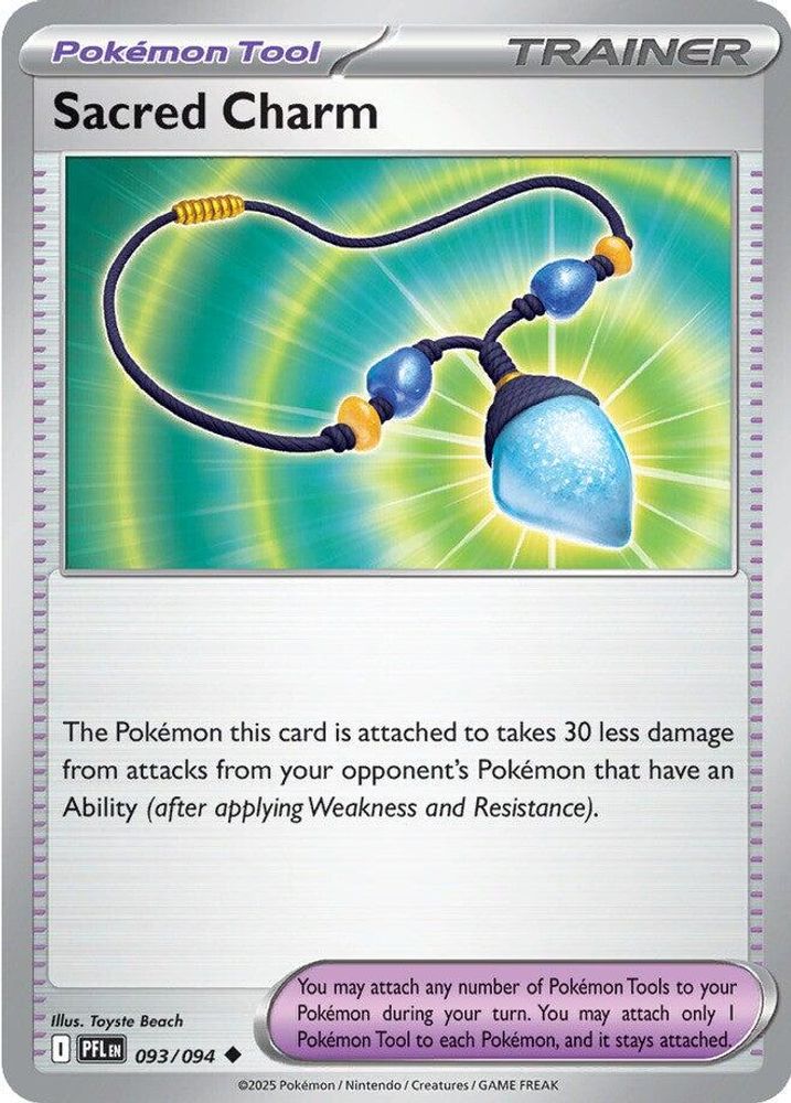 Sacred Charm 093/094  - Reverse Holofoil ME02 Phantasmal Flames - Uncommon