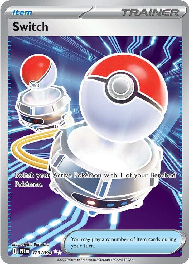 Switch 123  - Holofoil ME02 Phantasmal Flames - Ultra Rare