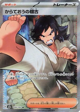 Black Belt's Training (220/193) - M2a High Class Pack MEGA Dream ex Holofoil