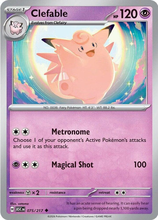 Clefable 075  ME Ascended Heroes - Uncommon