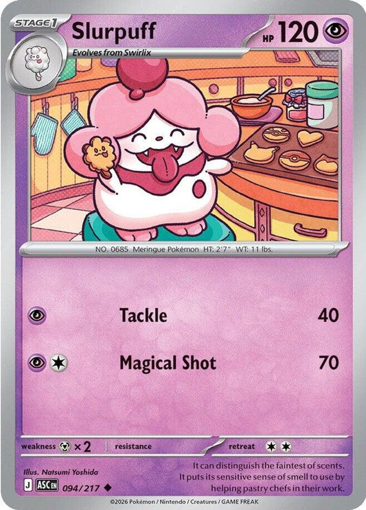 Slurpuff 094/217  ME Ascended Heroes - Uncommon