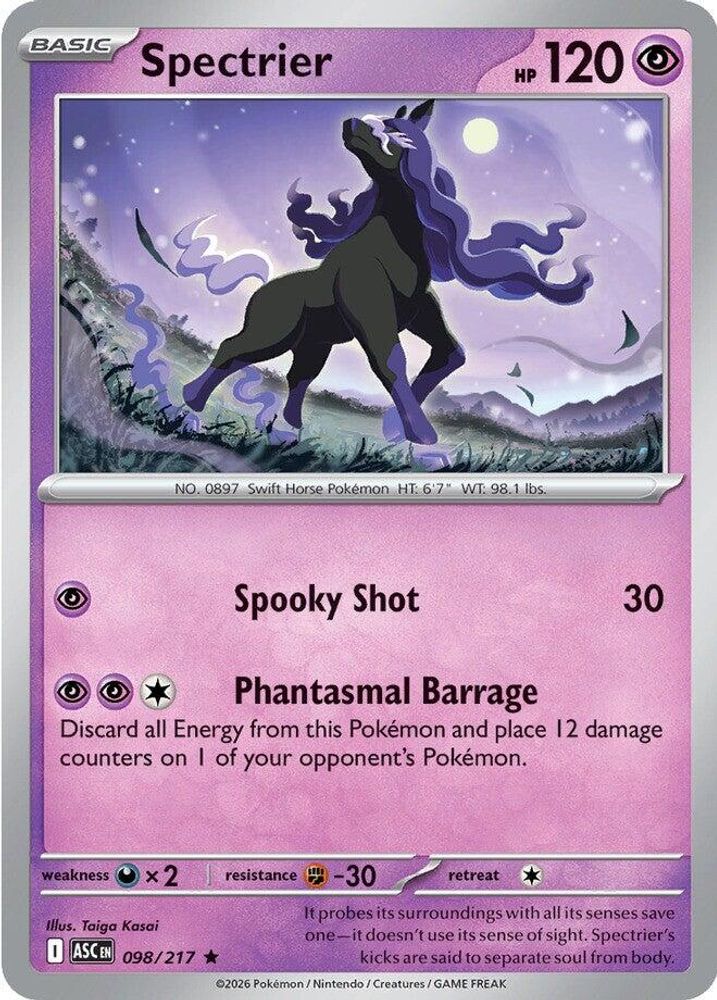 Spectrier 098  - Reverse Holofoil ME Ascended Heroes - Rare