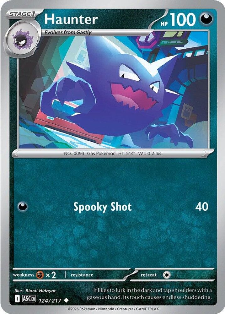 Haunter 124  - Reverse Holofoil ME Ascended Heroes - Uncommon