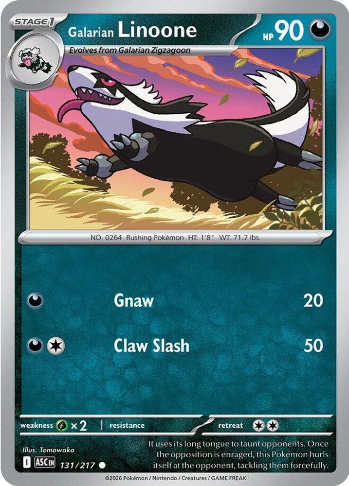 Galarian Linoone 131  ME Ascended Heroes - Common