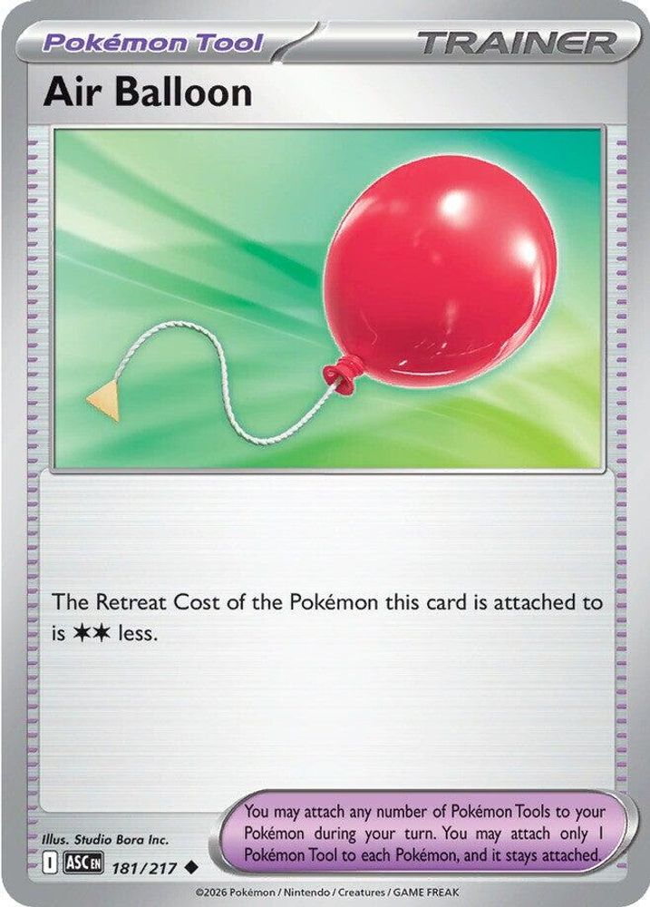 Air Balloon 181  - Reverse Holofoil ME Ascended Heroes - Uncommon