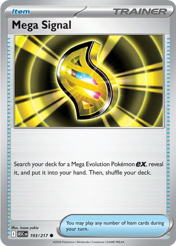 Mega Signal 193  ME Ascended Heroes - Common