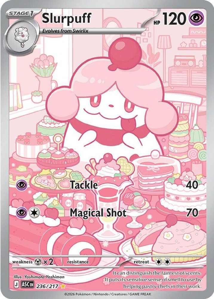 Slurpuff 236/217  - Holofoil ME Ascended Heroes - Illustration Rare