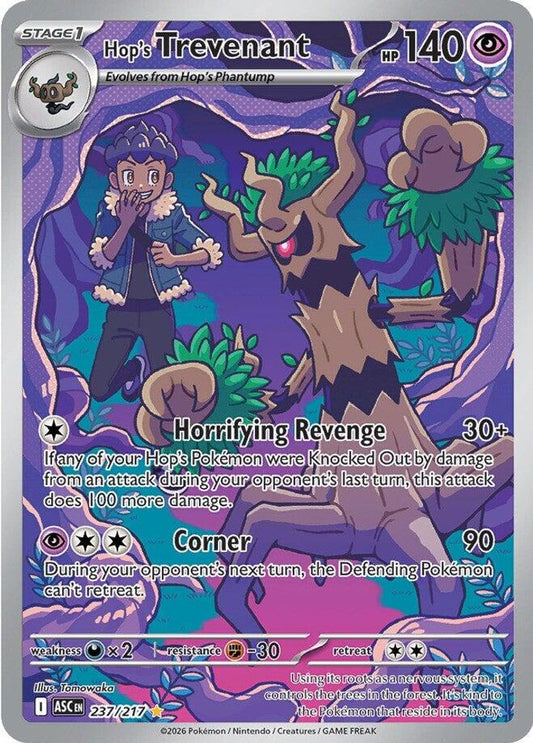 Hop's Trevenant 237/217  - Holofoil ME Ascended Heroes - Illustration Rare