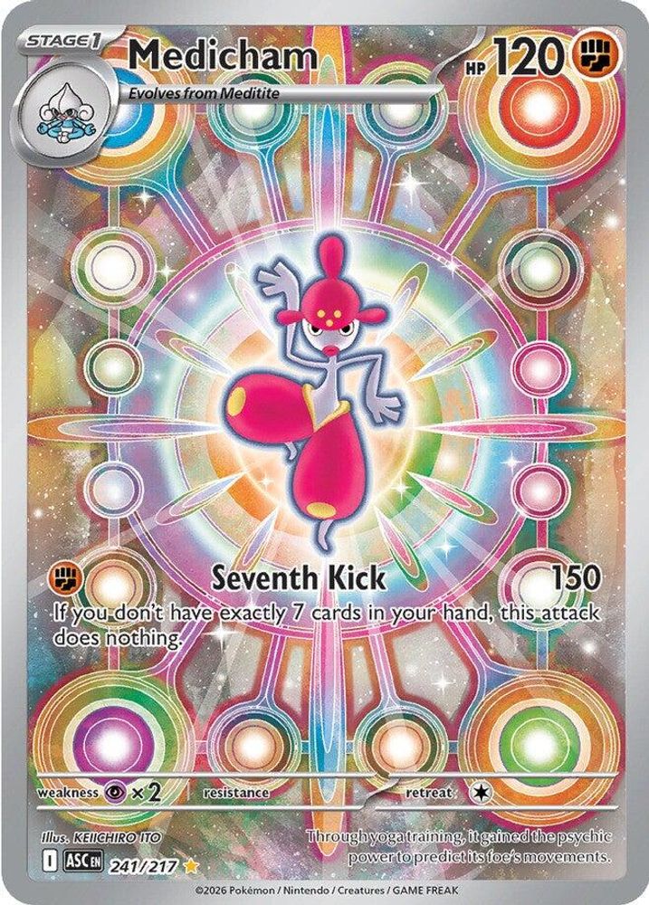Medicham 241/217  - Holofoil ME Ascended Heroes - Illustration Rare