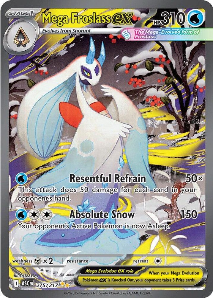 Mega Froslass ex 275/217  - Holofoil ME Ascended Heroes - Special Illustration Rare