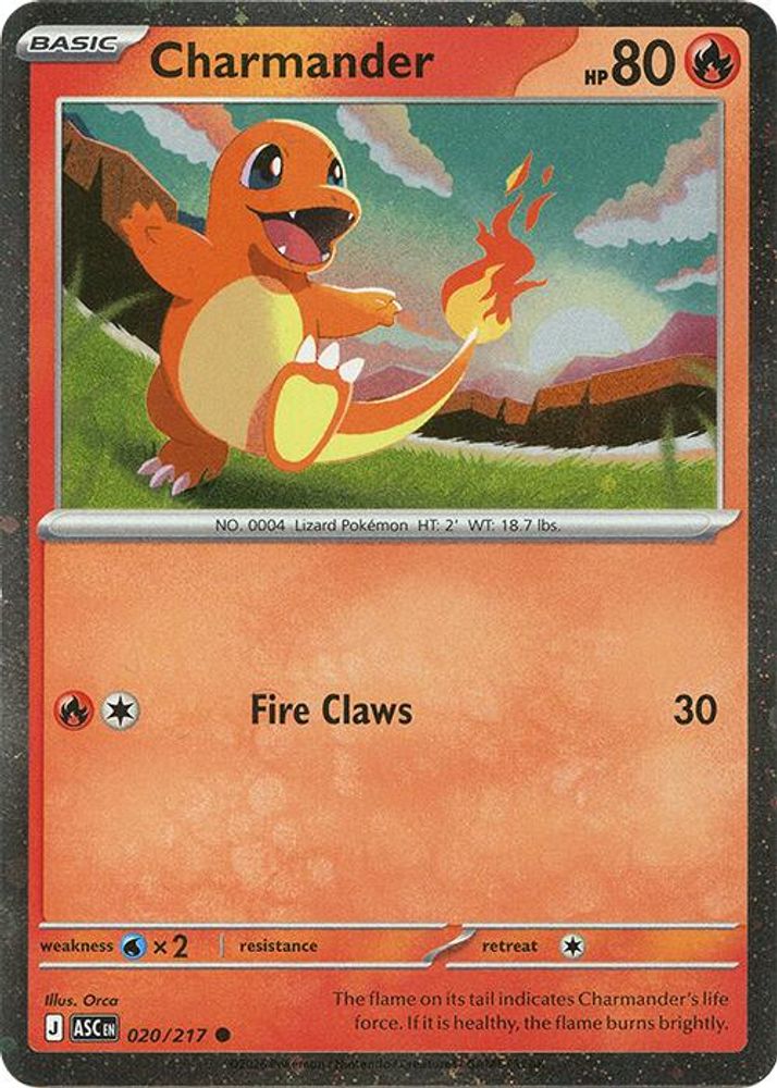 Charmander (Cosmos Holo) 020/217  - Holofoil Miscellaneous Cards & Products - Common