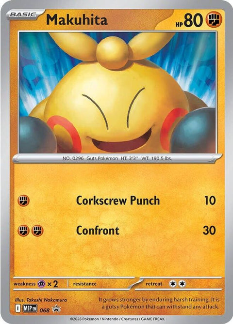 Makuhita 068  - Holofoil ME Mega Evolution Promo - Promo