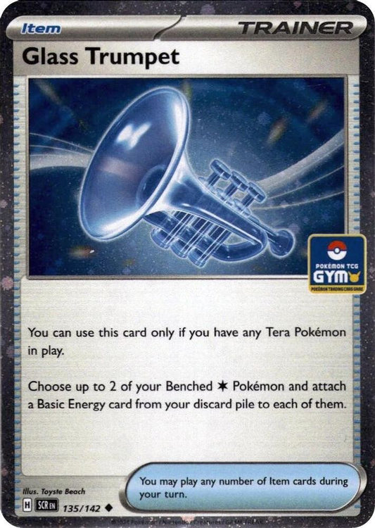 Glass Trumpet (Gym Stamp Asia Exclusive) 135  - Holofoil Miscellaneous Cards & Products - Uncommon