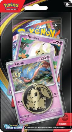 Chaos Rising Single Pack Blister [Zacian/Mimikyu]