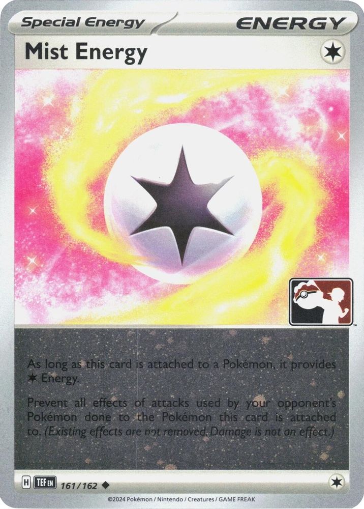Mist Energy (Cosmos Holo) 161/162  - Reverse Holofoil Prize Pack Series Cards - Uncommon