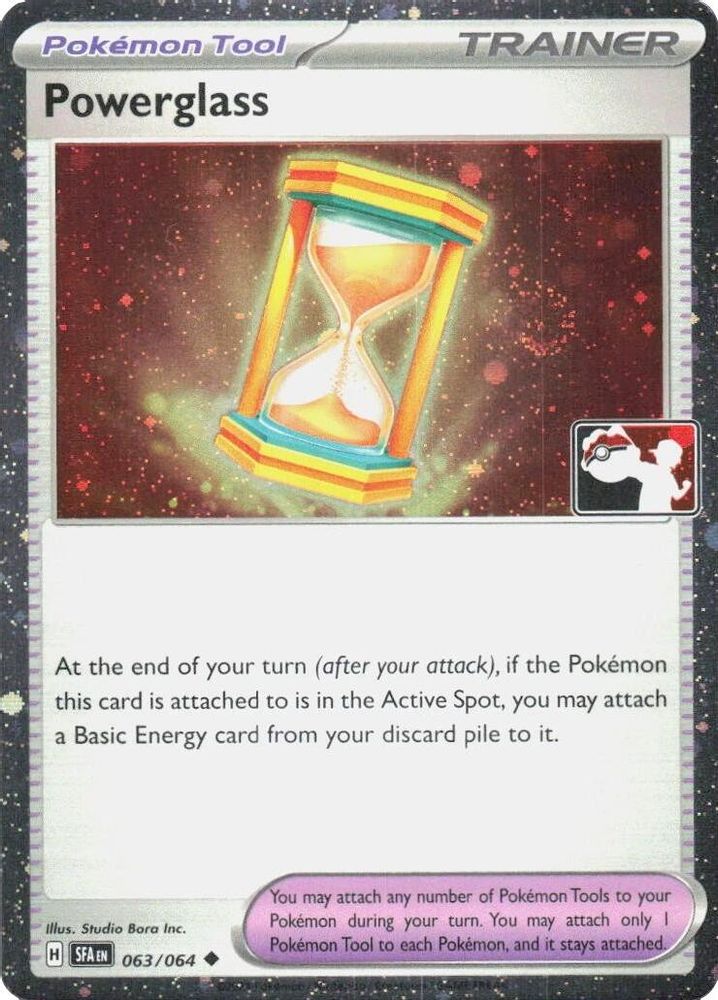 Powerglass (Cosmos Holo) 063/064  - Holofoil Prize Pack Series Cards - Uncommon