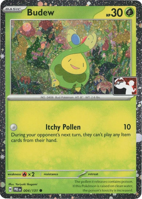 Budew (Cosmos Holo) 004/131  - Holofoil Prize Pack Series Cards - Common