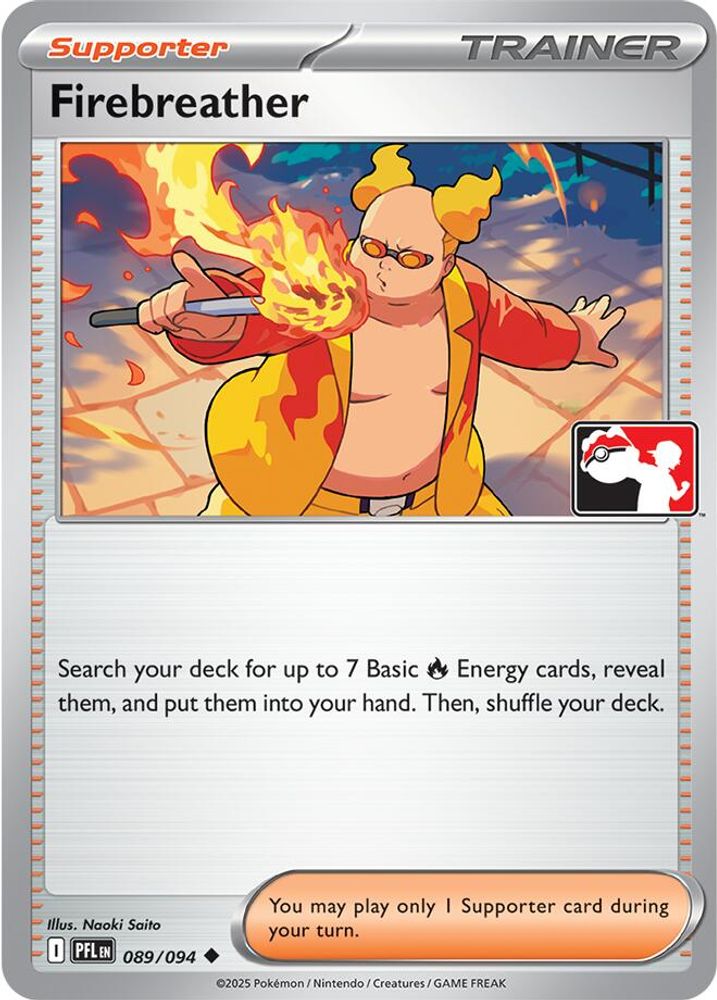 Firebreather 089/094  Prize Pack Series Cards - Uncommon