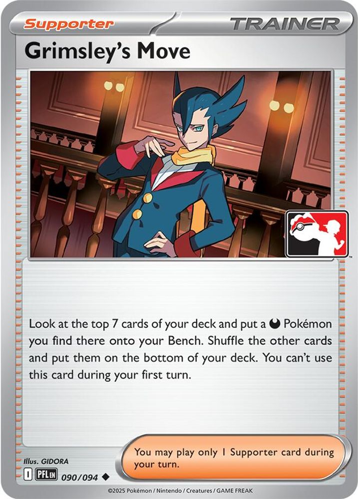 Grimsley's Move 090/094  Prize Pack Series Cards - Uncommon