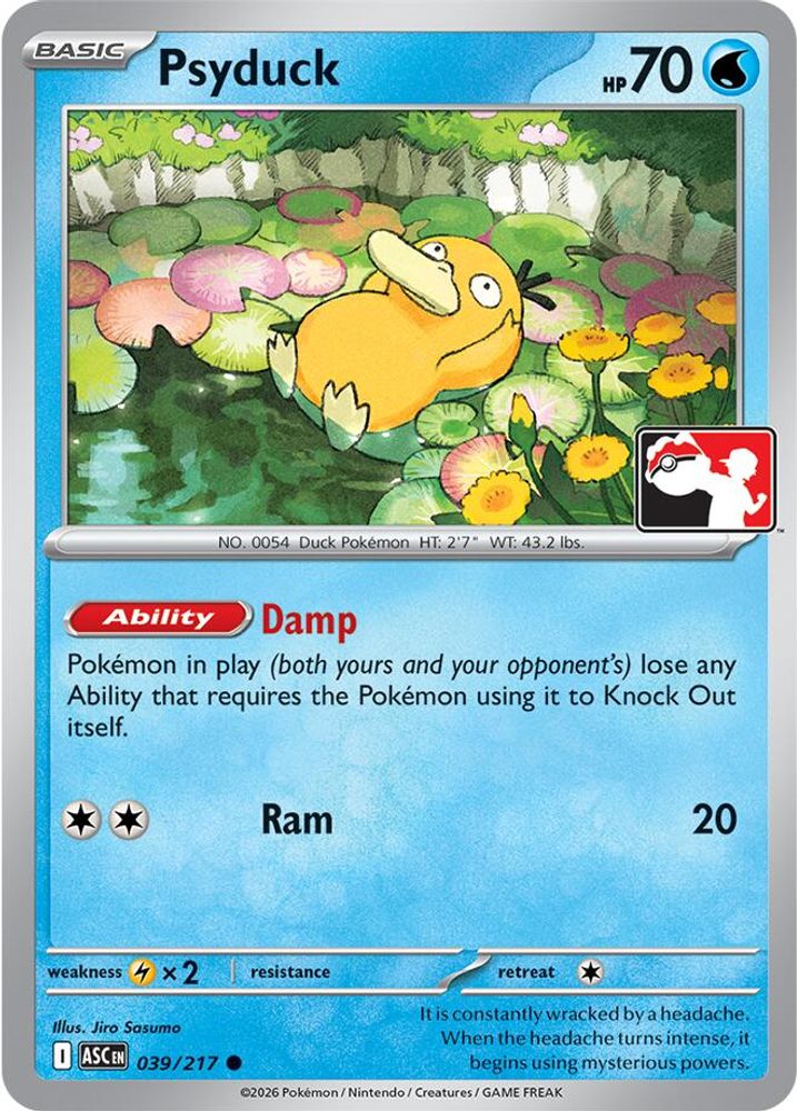 Psyduck 039/217  Prize Pack Series Cards - Common