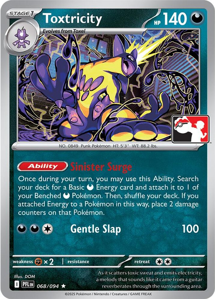Toxtricity 068/094  Prize Pack Series Cards - Rare