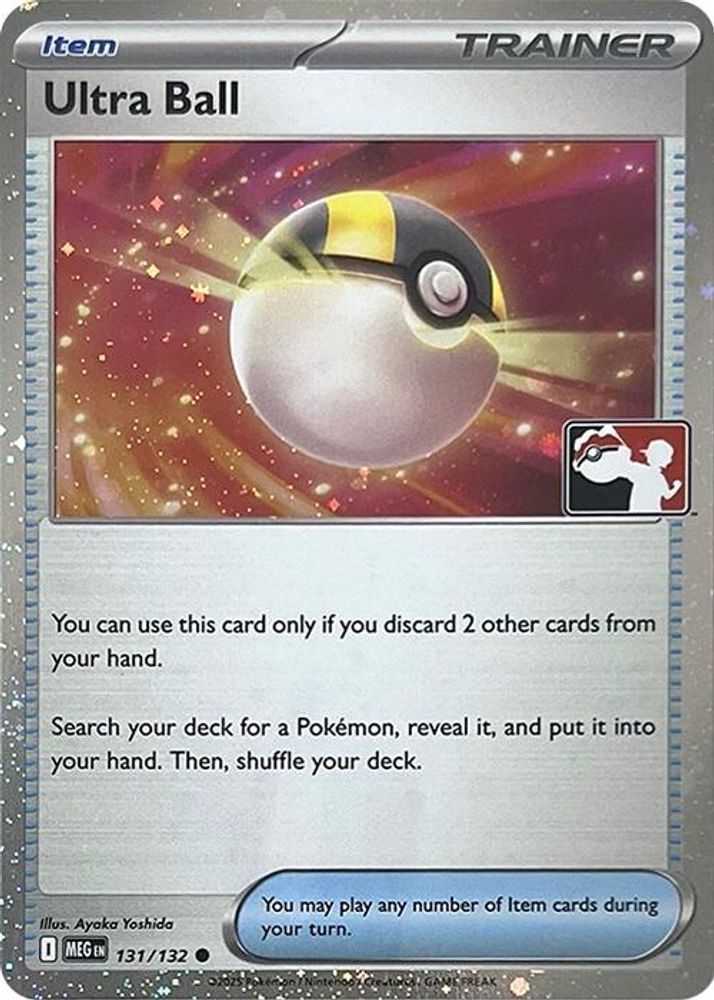 Ultra Ball (Cosmos Holo) 131/132  - Holofoil Prize Pack Series Cards - Common