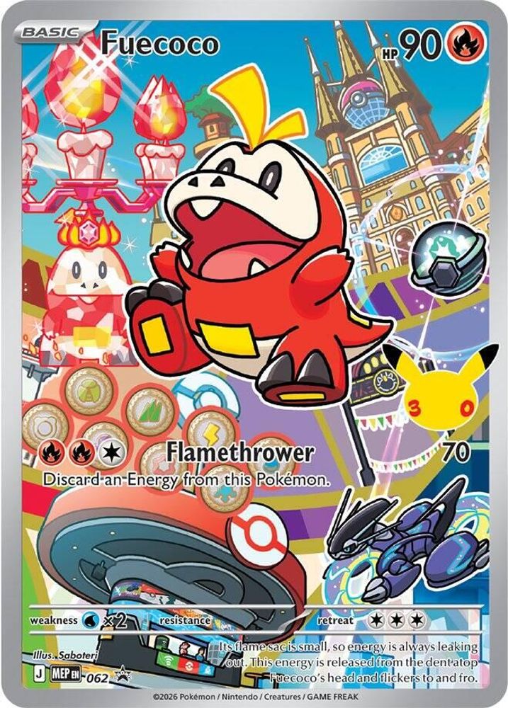 Fuecoco 062  - Holofoil First Partner Collection 2026 - Promo