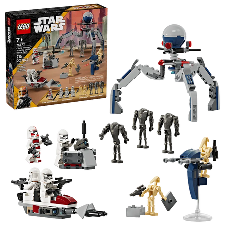 Clone Trooper & Battle Droid Battle Pack
