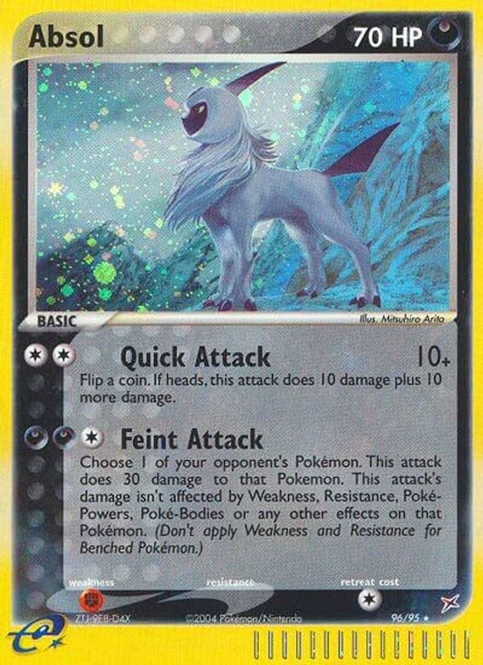 Absol  - Holofoil Team Magma vs Team Aqua - Secret Rare