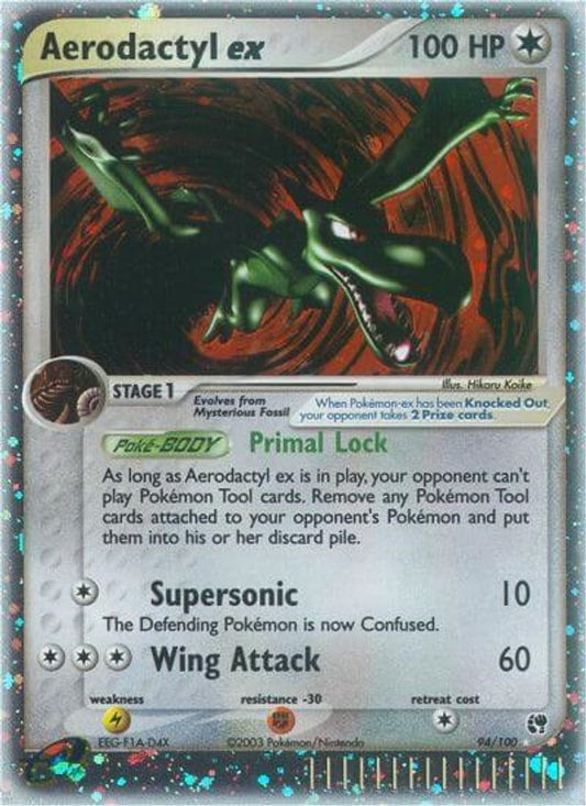 Aerodactyl ex  - Holofoil Sandstorm - Ultra Rare