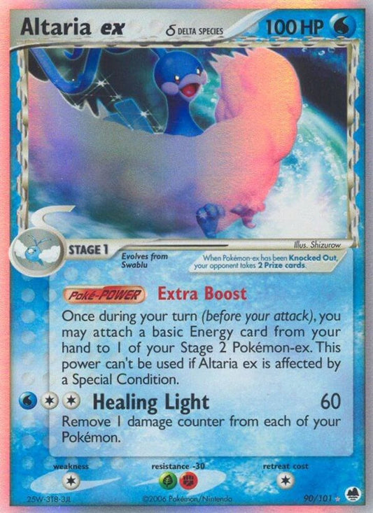Altaria ex (Delta Species)  - Holofoil Dragon Frontiers - Ultra Rare