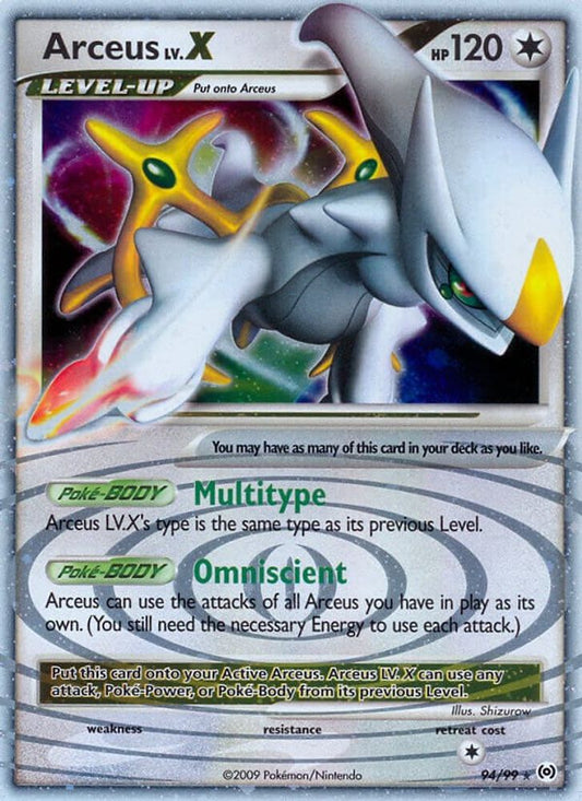 Arceus Lv.X (94) (94) 094  - Holofoil Arceus - Ultra Rare