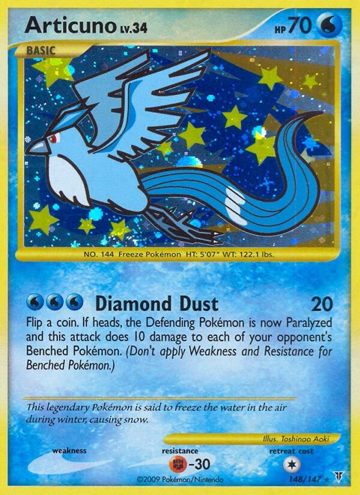 Articuno (148)  - Holofoil Supreme Victors - Secret Rare