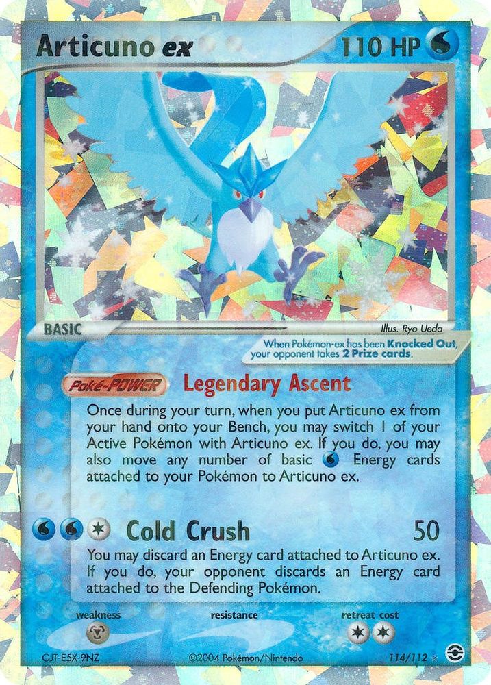 Articuno ex  FireRed & LeafGreen - Secret Rare