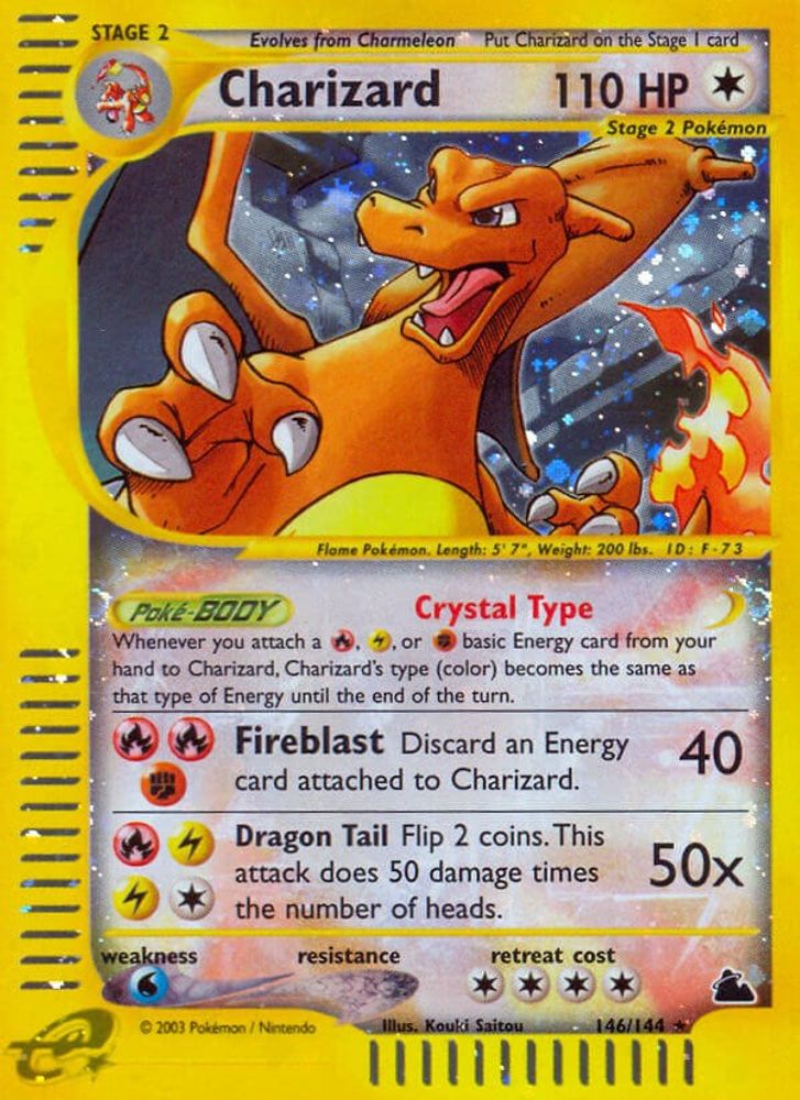 Charizard  - Holofoil Skyridge - Secret Rare