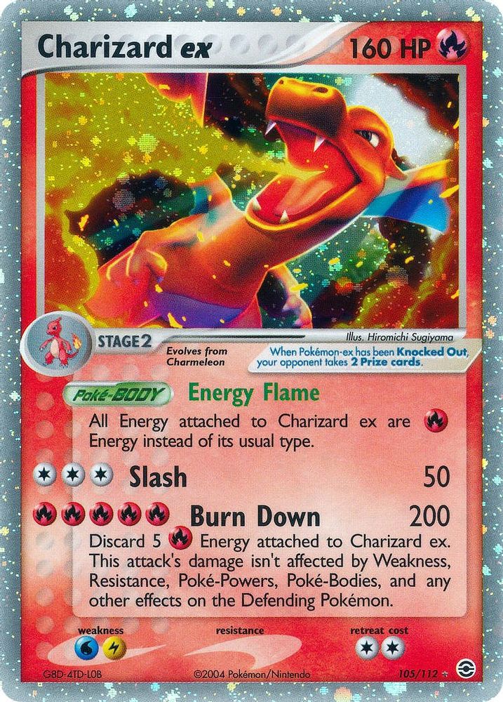 Charizard ex  - Holofoil FireRed & LeafGreen - Ultra Rare