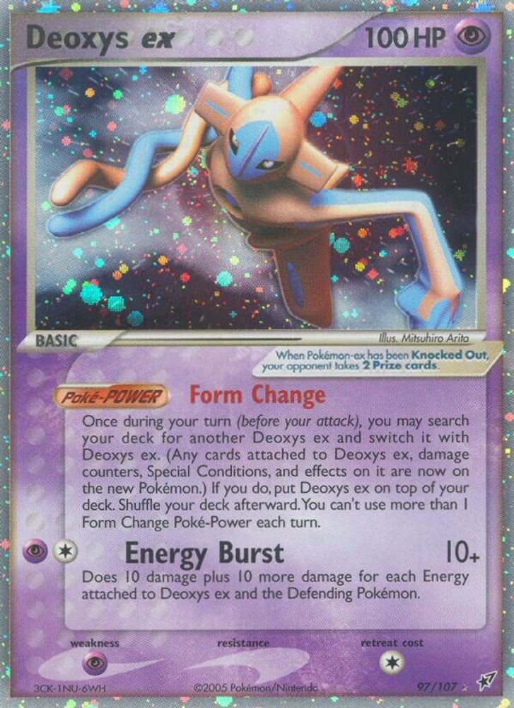 Deoxys ex (Normal Forme)  Deoxys - Ultra Rare