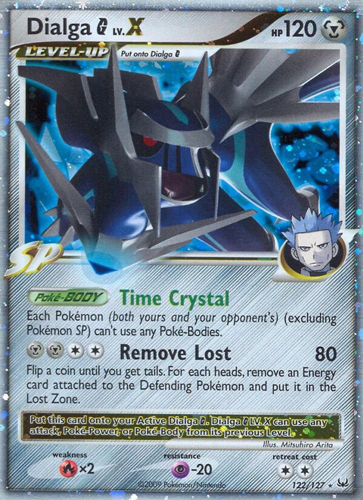 Dialga G LV.X  - Holofoil Platinum - Ultra Rare